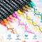 12 Colors Acrylic Paint Pens,Paint Markers Dual Tip for Wood, Canvas, Stone, Rock Painting, Glass, Ceramic Surfaces,DIY Crafts Making Art Supplies